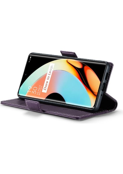 Realme 10 Pro Artı Kart Yuvası Darbeye Durumda Cüzdan Durumda (Yurt Dışından)