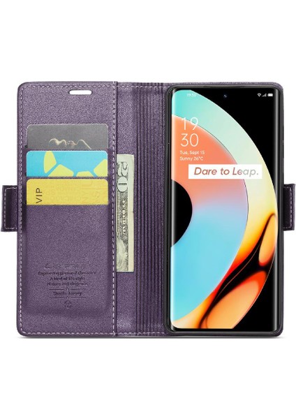 Realme 10 Pro Artı Kart Yuvası Darbeye Durumda Cüzdan Durumda (Yurt Dışından)
