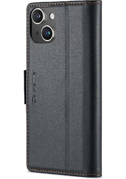 IPhone 15 Artı Anti Dolandırıcılık Kickstand Darbeye Vaka Vaka (Yurt Dışından)