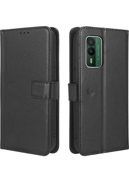 Nokia XR21 Kapak Manyetik Cüzdan Kickstand Kart Tutucu Için Kılıf (Yurt Dışından)