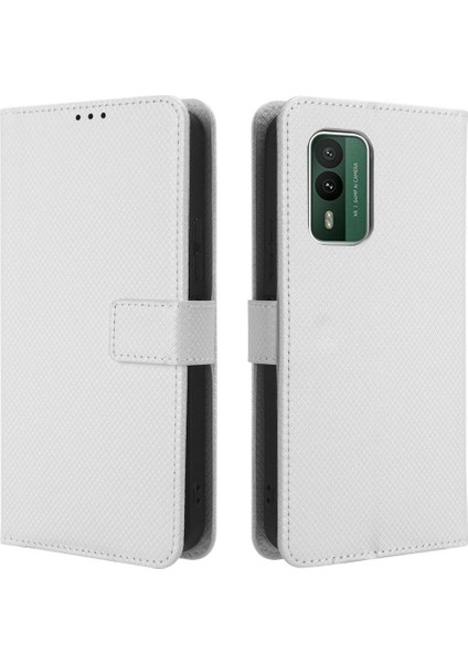 Nokia XR21 Kapak Manyetik Cüzdan Kickstand Kart Tutucu Için Kılıf (Yurt Dışından)