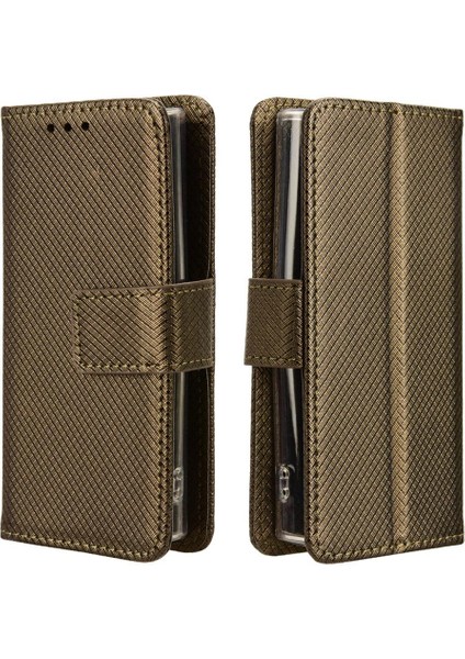 Nokia 105 4g 2023 Manyetik Cüzdan Kapak Kickstand Kart Tutucu (Yurt Dışından)