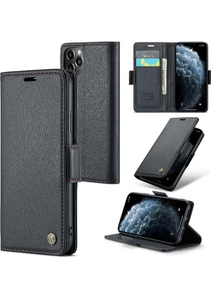 IPhone 11 Pro Kart Yuvası Cüzdan Kılıf Için Caseme Durumda Kickstand Anti Dolandırıcılık (Yurt Dışından)