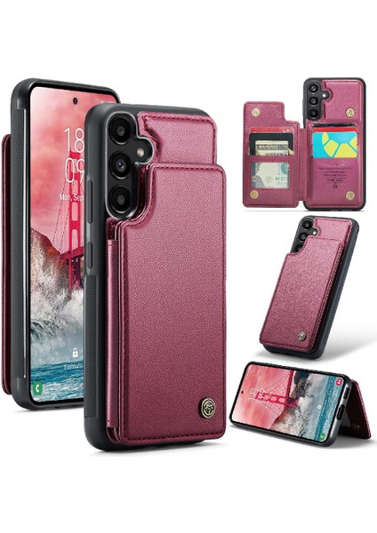 Samsung Galaxy Caseme 5g Pu Deri Ince Darbeye Dayanıklı Caseme Cüzdan Kılıf (Yurt Dışından) fırsatları