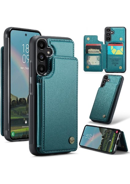 Samsung Galaxy Caseme 5g Pu Deri Ince Darbeye Dayanıklı Caseme Cüzdan Kılıf (Yurt Dışından)
