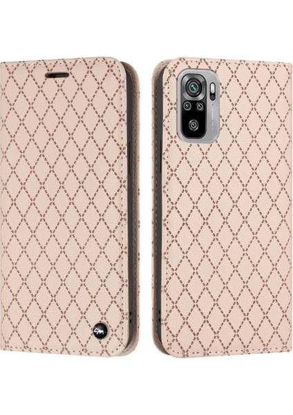 Xiaomi Redmi Not 10 4g Cüzdan Çevir Manyetik Kabuk Kart Yuvaları (Yurt Dışından)
