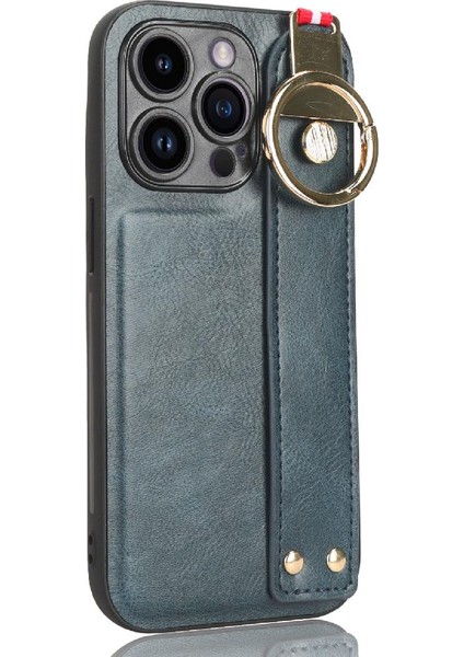 IPhone 12 Için Kılıf Pro Max Kolaylık Premium Pu Deri Bilek Kayışı (Yurt Dışından)