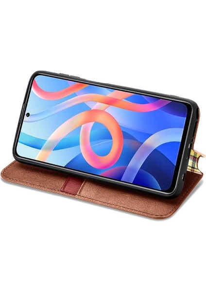 Xıaomı Redmi Not 11 Için Kılıf Cüzdan Fonksiyonu Kapak Çevirin Moda Tasarımı (Yurt Dışından) indirimleri
