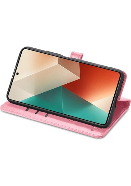 Xiaomi Redmi Için Not 13 4g Kılıf Kısa Kayış Karikatür Hayvanlar (Yurt Dışından)