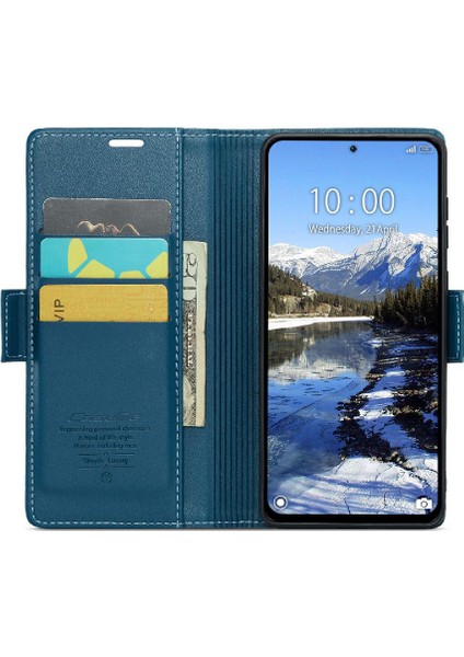 Xiaomi Redmi Not 13 4g Darbeye Durumda Cüzdan Durumda Kart (Yurt Dışından)