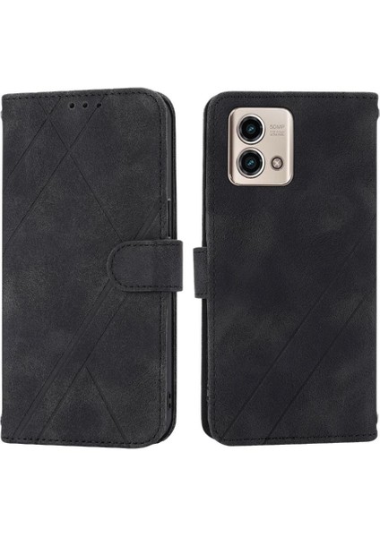 Motorola Moto G 2023 Için Filp Durumda 5g Pu Deri Kapak Bilek Kayışı Kredi (Yurt Dışından) fırsatları