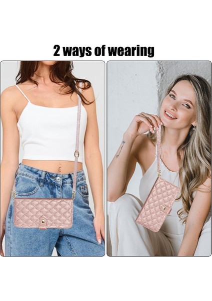 Iphone 11 Için Kılıf Pro Max Anti Hırsızlık Fırça Crossbody Tarzı ile 5 Kart (Yurt Dışından)