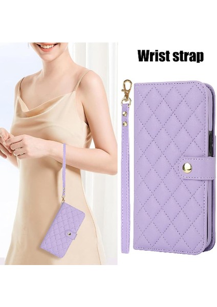 Iphone 13 Için Kılıf Pro Max Premium Koruma Standı Fonksiyonu Crossbody 5 (Yurt Dışından)