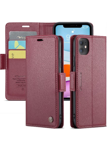 IPhone 11 Kickstand Anti Dolandırıcılık Kart Yuvası Darbeye Dayanıklı Durumda (Yurt Dışından) indirimleri