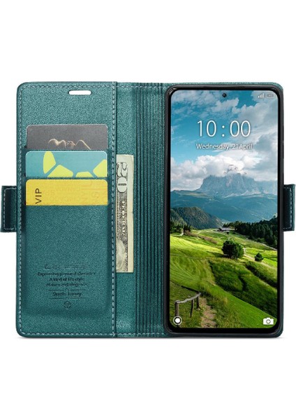 Xiaomi Redmi Not 13 4g Darbeye Durumda Cüzdan Durumda Kart (Yurt Dışından)