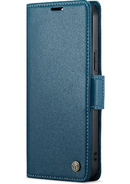 IPhone 12 Mini Cüzdan Kılıf Anti Dolandırıcılık Kart Yuvası Darbeye Dayanıklı (Yurt Dışından)
