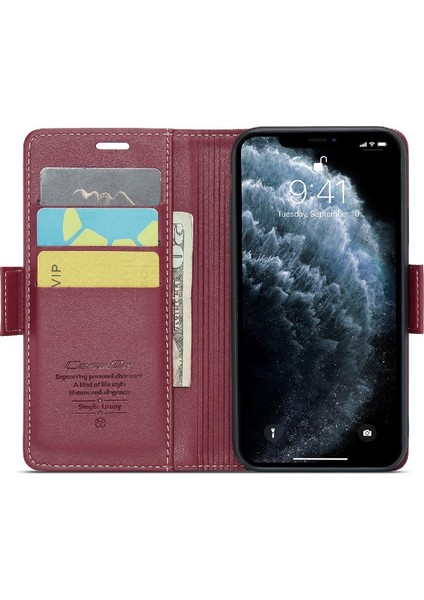 IPhone 11 Pro Max Kart Yuvası Cüzdan Kılıf Darbeye Vaka (Yurt Dışından)