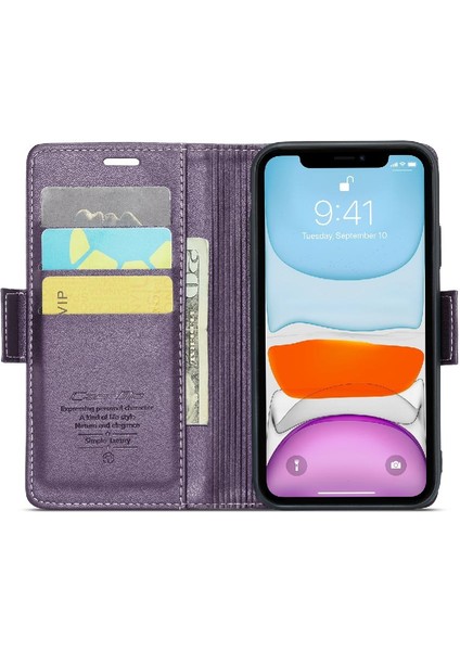 IPhone 11 Kickstand Anti Dolandırıcılık Kart Yuvası Darbeye Dayanıklı Durumda (Yurt Dışından) modelleri