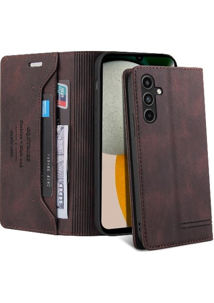 Samsung Galaxy Case 5g Premium Deri Premium Deri Kickstand (Yurt Dışından)