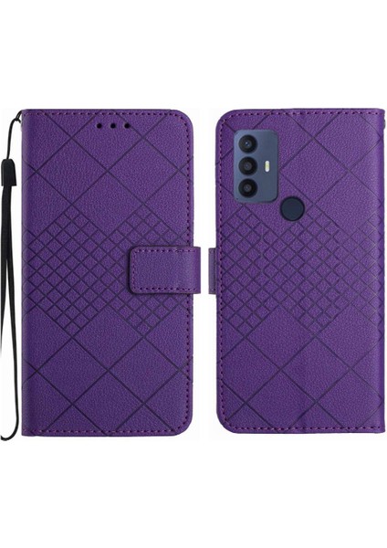 El Kayışı Kart Yuvası Standı ile Tcl 30 Se Cüzdan Pu Deri Için Flip Case (Yurt Dışından)