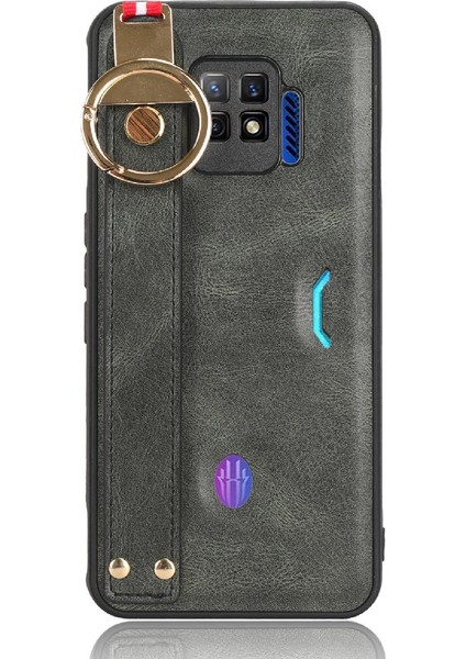 Nubia Kırmızı Sihirli 7 Pro Kolaylık Bilek Kayışı Premium Pu Deri Için Kılıf (Yurt Dışından)