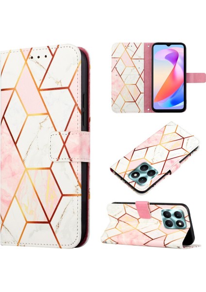 Onur X6A Kickstand Cüzdan Pu Deri Mermer Desen Için Kılıf (Yurt Dışından) fırsatları