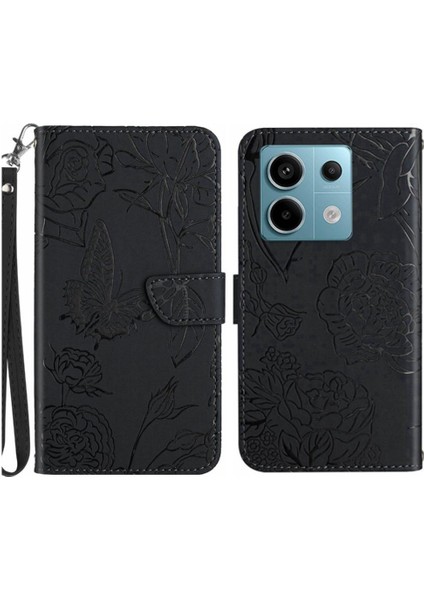 Xiaomi Redmi Için Not 13 Pro 5g Pu Deri Kapak Çevirin Anti-Damla Durumda (Yurt Dışından)
