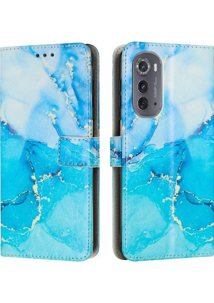 Motorola Moto Kenar 2022 Kart Ekleme Cüzdan Durumda Toka Flap (Yurt Dışından)