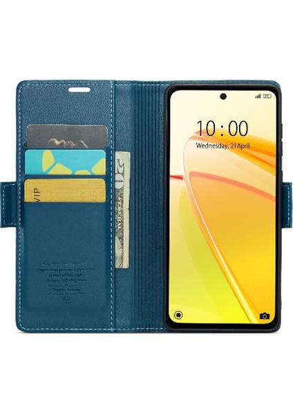 Realme C55 Cüzdan Durumda Kart Yuvası Kickstand Darbeye Dayanıklı (Yurt Dışından) indirimleri