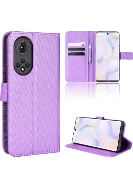 MY Boutique1 Huawei Nova 9 Için Kılıf Manyetik Cüzdan Kart Tutucu Kickstand Kapak (Yurt Dışından)