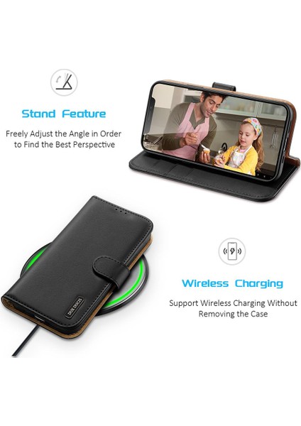 Dux Duduiphone 12 Pro Max Premium Deri Kılıf Kılıf (Yurt Dışından)