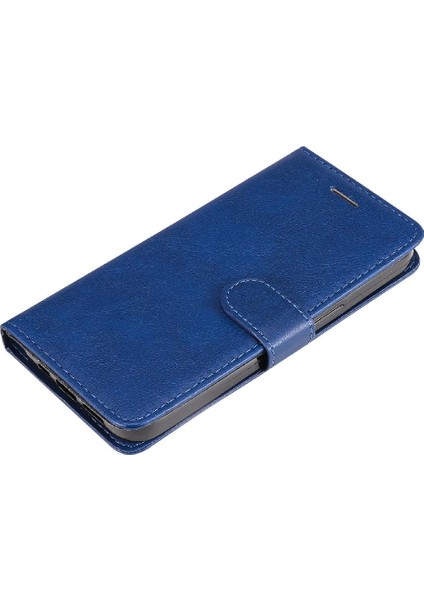 Iphone 15 Için Flip Case Artı Klasik Düz Renk Iş Cüzdan Telefon (Yurt Dışından)