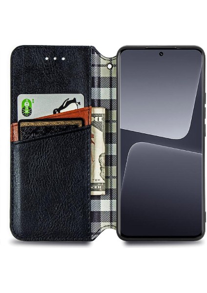 Xıaomı 13 Pro Cüzdan Fonksiyonu Için Zarif Iş Deri Kılıf (Yurt Dışından) modelleri