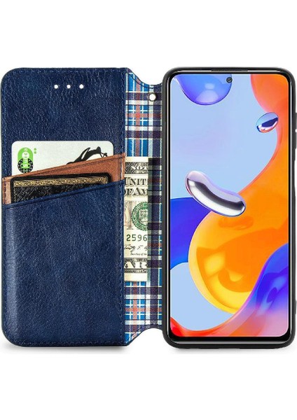 Xıaomı Redmi Not 11 Için Kılıf Pro Cüzdan Fonksiyonu Deri Kılıf Kapak Çevirin (Yurt Dışından) indirimleri