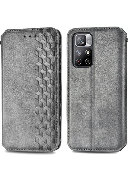 Xıaomı Redmi Not 11 Için Kılıf Cüzdan Fonksiyonu Kapak Çevirin Moda Tasarımı (Yurt Dışından)