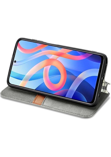 Xıaomı Redmi Not 11 Için Kılıf Cüzdan Fonksiyonu Kapak Çevirin Moda Tasarımı (Yurt Dışından) fırsatları