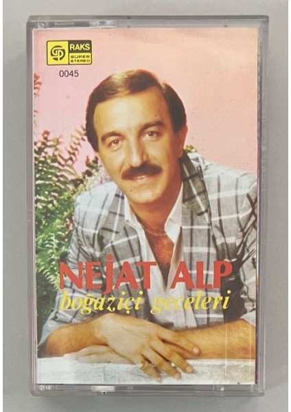 Nejat Alp Boğaziçi Geceleri Kaset (Orjnal Dönem Baskı Kaset)