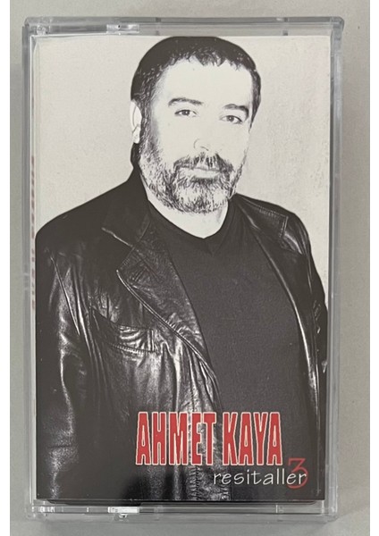 Ahmet Kaya Resitaller 3 Kaset (Orjnal Dönem Baskı Kaset)