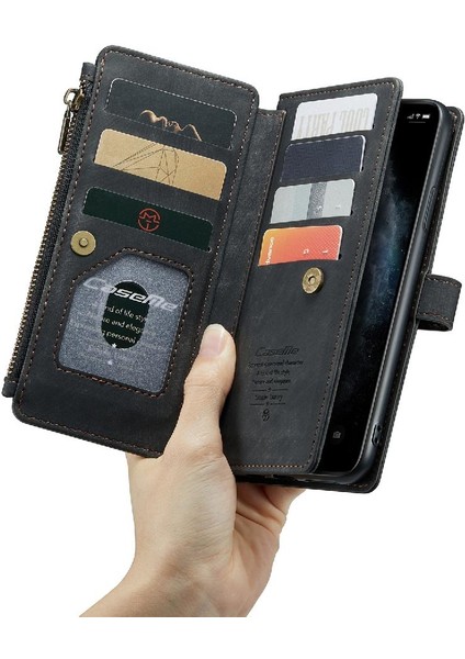 IPhone 11 Pro Max Sürücüleri Lisans Kartı Yuvaları Kart ile Caseme Durumda (Yurt Dışından)