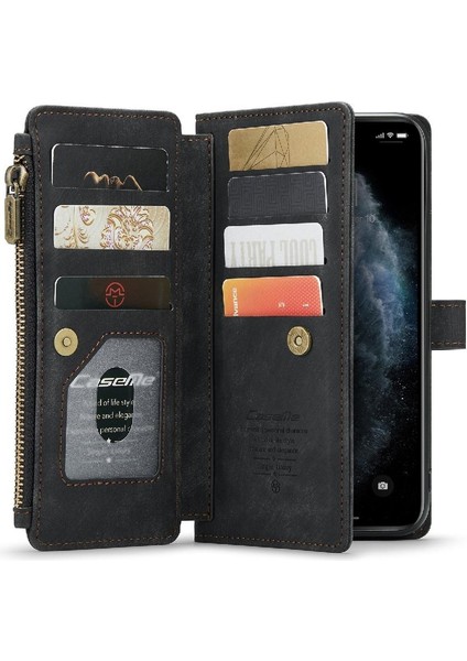 IPhone 11 Pro Max Sürücüleri Lisans Kartı Yuvaları Kart ile Caseme Durumda (Yurt Dışından)