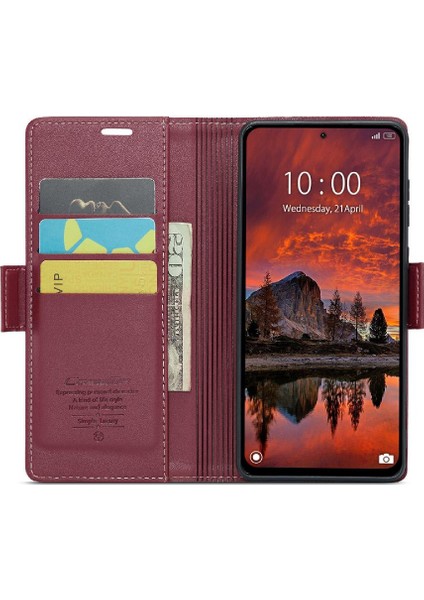 Xiaomi Redmi Not 13 Için Caseme Durumda Pro 4g Kart Yuvası Kickstand Anti Durumda (Yurt Dışından)
