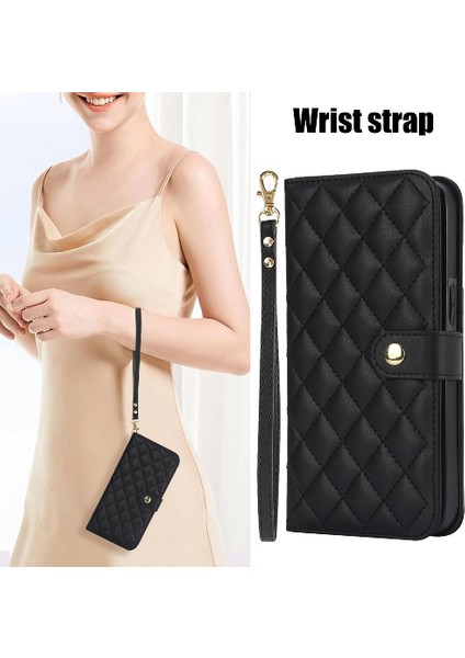 Iphone 11 Için Kılıf Pro Max Anti Hırsızlık Fırça Crossbody Tarzı ile 5 Kart (Yurt Dışından)