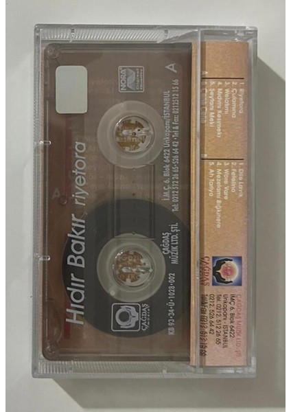 Hıdır Bakır Riyetora Kaset (Orjinal Dönem Baskı Kaset) fiyatları