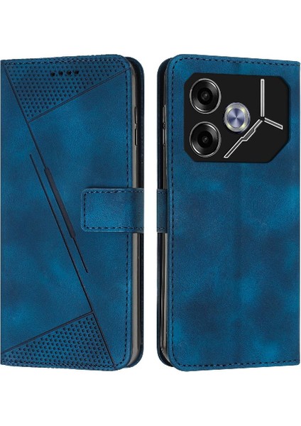 Tecno Pova 6 Kart Ekleme Için Kılıf Darbeye Kapak Kapak Tam Pu Yan (Yurt Dışından)