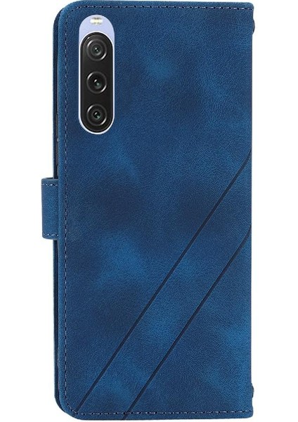 Sony Xperia 10 Iv Bilek Kayışı Için Filp Durumda El Cüzdan Kickstand Kredi (Yurt Dışından) indirimleri
