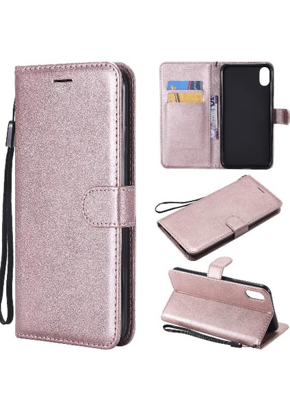 Iphone Xs Max Iş Cüzdan Telefon Kılıfı Için Flip Case Yüksek Kalite Katı (Yurt Dışından)