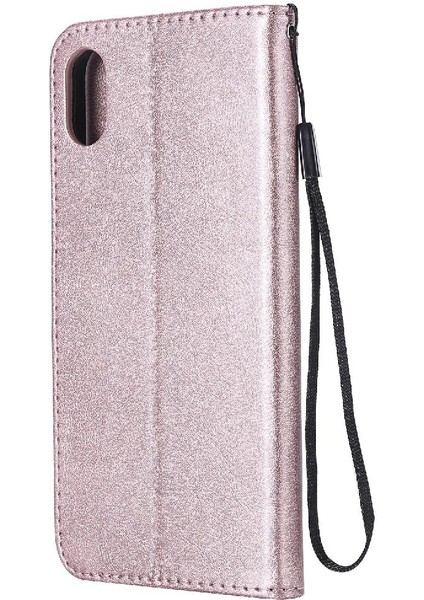 Iphone Xs Max Iş Cüzdan Telefon Kılıfı Için Flip Case Yüksek Kalite Katı (Yurt Dışından)