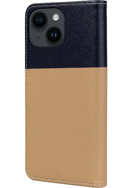 Iphone 14 Için Kılıf Artı Kapak Kapak Kılıf Darbeye Basit Cüzdan (Yurt Dışından)