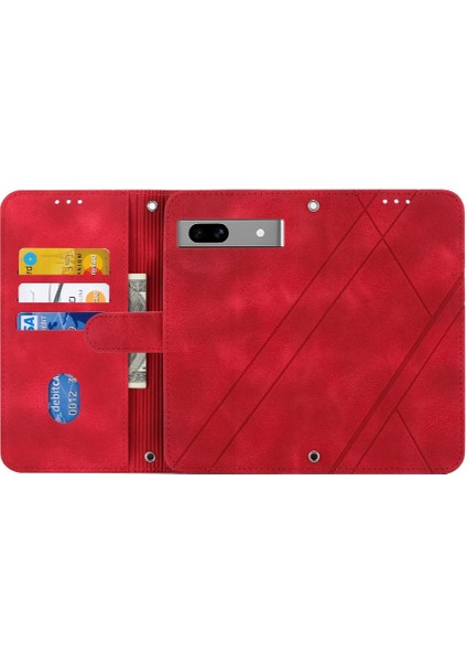 Google Pixel 7A Pu Deri Kapak Kredi Kartı Tutucu El Için Filp Durumda (Yurt Dışından) indirimleri