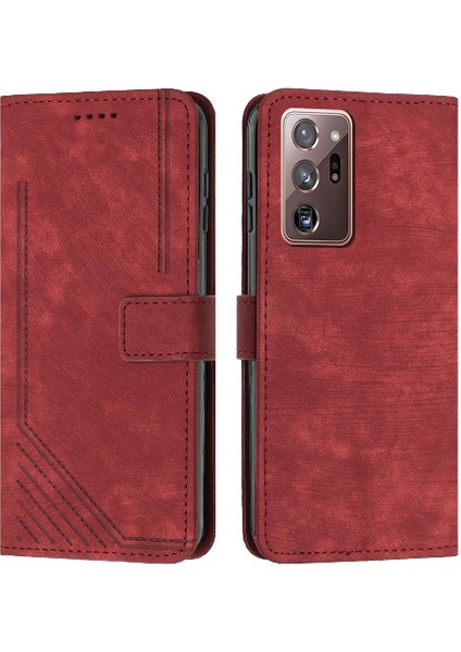 Uyumlu Samsung NOTE20 Ultra Cüzdan Kılıf (Yurt Dışından)